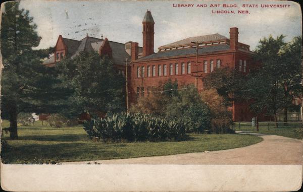 Library and Art Bldg., State University Lincoln Nebraska