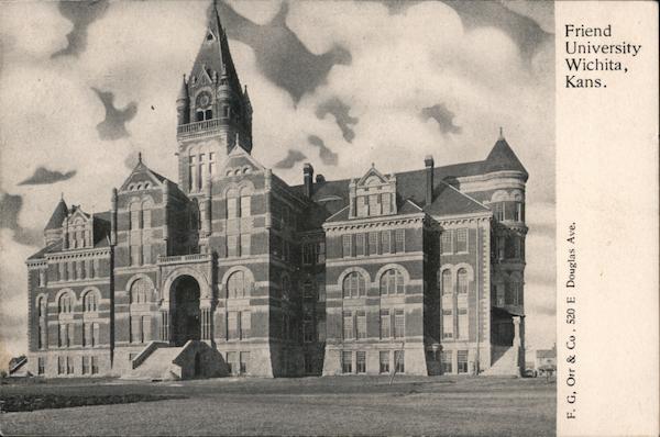 Friend University Wichita, KS Postcard
