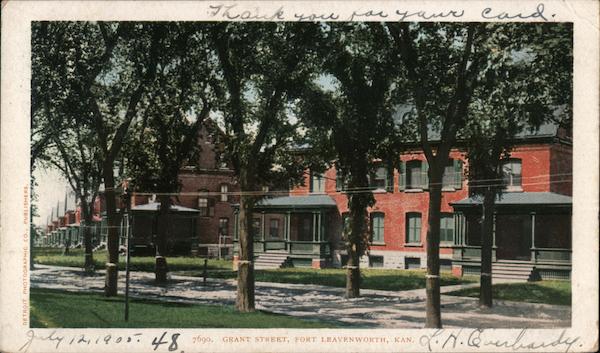 Grant Street Fort Leavenworth Kansas