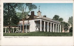 Washington's Home Mount Vernon, VA Postcard Postcard Postcard