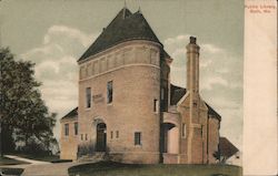 Public Library Postcard