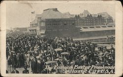 The Famous Easter Promenade Atlantic City, NJ Postcard Postcard Postcard