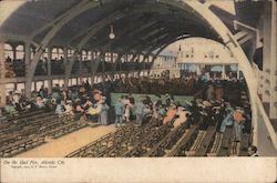 On the Steel Pier Postcard