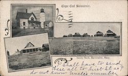 Cape Cod Souvenir Card Postcard