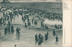 Bathing Scene Postcard