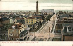 Birds Eye View, Showing Inlet Postcard