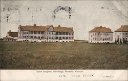 State Hospital Buildings Postcard