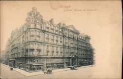 Palmer House on State St. Postcard