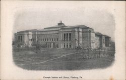 Carnegie Institute and Library Pittsburgh, PA Postcard Postcard Postcard