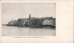 Rivermouth Landing Portsmouth, NH Postcard Postcard Postcard