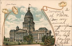 State Capitol Springfield, IL Postcard Postcard Postcard