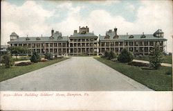 Main Building Soldiers' Home Postcard