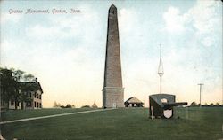 Groton Monument Postcard