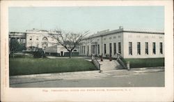 Presidential Office and White House Postcard