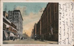 Seventeenth Street from Arapohoe Street Postcard