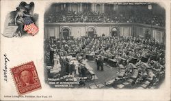 Swearing in Speaker of the House of Representatives Postcard