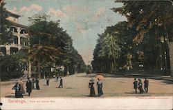 View on Union Avenue Postcard