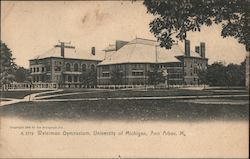 Waterman Gymnasium, University of Michigan Postcard