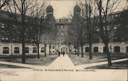 New Engineering Building, University of Michigan Postcard