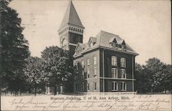 Museum Building, University of Michigan, Ann Arbor, Mich Postcard