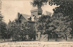 Museum, University of Michigan Postcard