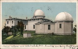 The Observatory, University of Michigan Postcard