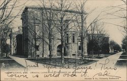 Chemical Laboratory, University of Michigan Postcard