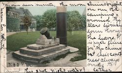 Memorial to Honor those Univ of MIchigan students who fought in the Spanish American War Postcard