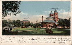 The Campus, University of Michigan Postcard