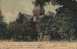 Museum, University of Michigan Postcard