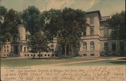 Law Department, University of Michigan Postcard