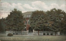 Tappan Hall, University of Michigan Postcard