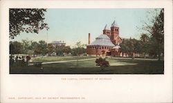 The Campus, University of Michigan Postcard