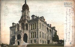 Blue Earth Co. Court House Postcard