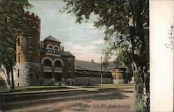 State Armory Glens Falls, NY Postcard Postcard Postcard