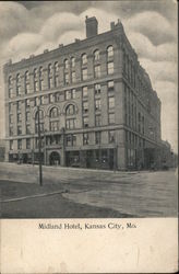 Midland Hotel Kansas City, MO Postcard Postcard Postcard