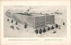Montgomery Ward & Co's New Building: Belmont and St John Kansas City, MO Postcard Postcard Postcard