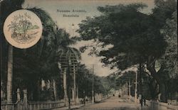 Nuuanu Avenue Honolulu, HI Postcard Postcard Postcard