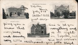 Washburn College Postcard