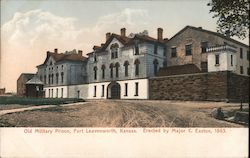 Old Military Prison Fort Leavenworth, KS Postcard Postcard Postcard