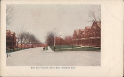 Root Hall, Schofield Hall Fort Leavenworth, KS Postcard Postcard Postcard