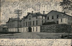 Old Military Prison Fort Leavenworth, KS Postcard Postcard Postcard