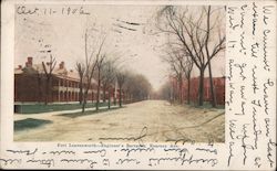 Engineer's Barracks, Kearney Ave. Postcard