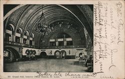 Grand Hall, Interior Union Station St. Louis, MO Postcard Postcard Postcard