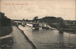 Erie Canal Lyons, ND Postcard Postcard Postcard