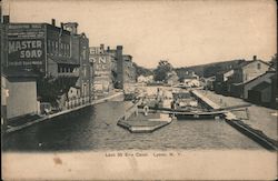 Lock 55 Erie Canal Postcard