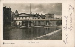 The Weigh Lock Postcard