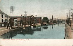 Dock Street Schenectady, NY Postcard Postcard Postcard