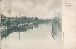 Dock Street Schenectady, NY Postcard Postcard Postcard