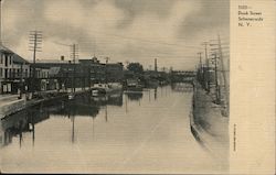 Dock Street Schenectady, NY Postcard Postcard Postcard